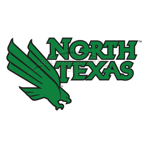 Personal North Texas Mean Green Iron-on Transfers (Wall Stickers)NO.5627